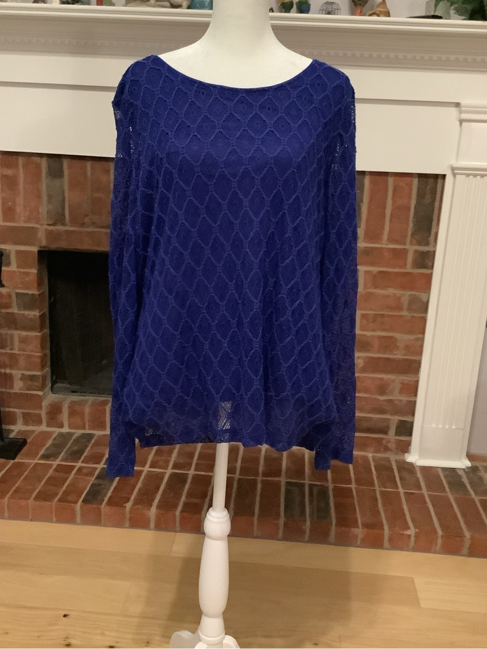 Chico's Cobalt Blue Knit Top
